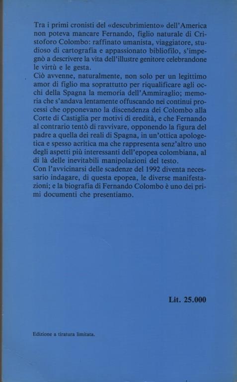 Storie del Nuovo Mondo. La vita e i viaggi di Cristoforo Colombo raccontati dal figlio Fernando - Fernando Colombo - 2