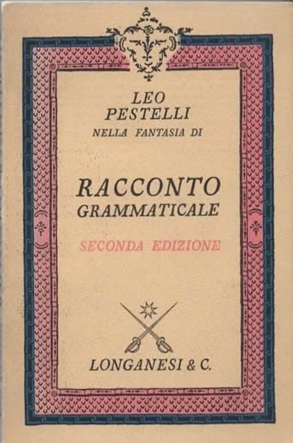 Racconto grammaticale - Leo Pestelli - copertina