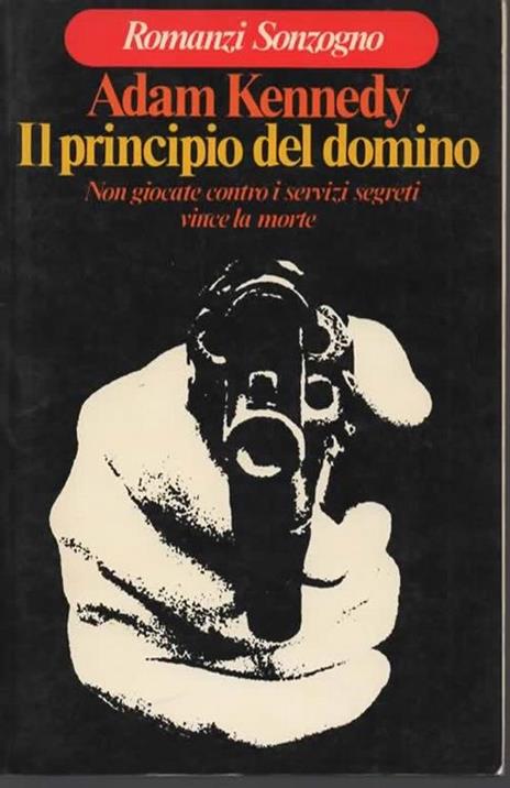 Il principio del domino. Romanzo - Adam Kennedy - copertina