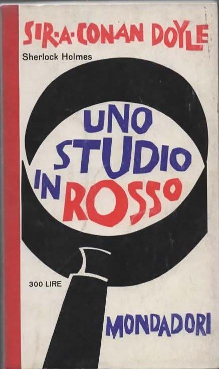 Uno studio in rosso - Arthur Conan Doyle - copertina