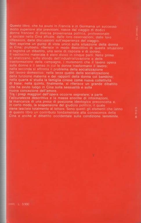 La metà del cielo. Il movimento di liberazione della donna nella Cina di Mao - Claudie Broyelle - 3