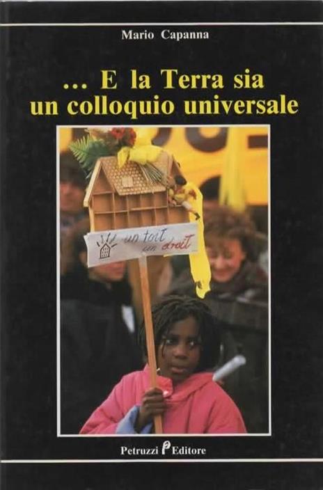 E la terra sia un colloquio universale - Mario Capanna - copertina