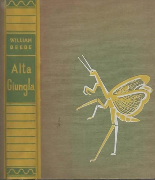 Alta giungla - William Beebe - copertina