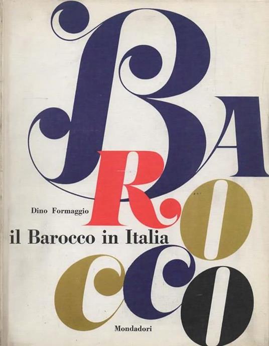 Il Barocco in Italia - Dino Formaggio - copertina