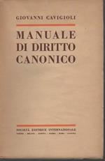 Manuale di diritto canonico