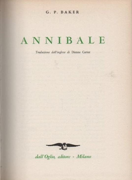 Annibale - George P. Baker - 2