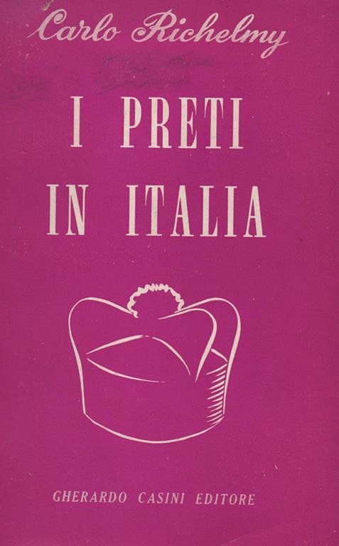 I preti in Italia - Carlo Richelmy - copertina