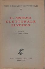 Il sistema elettorale elvetico. A cura di Vincenzo Gueli