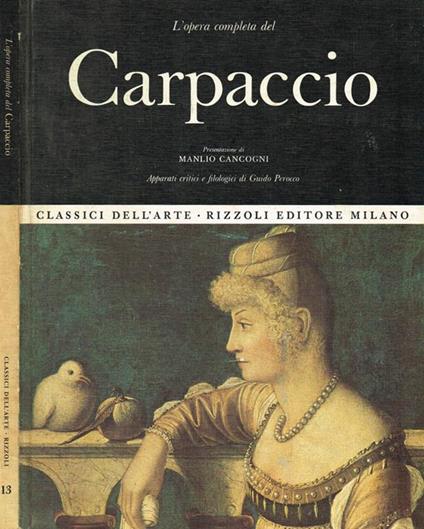 L' opera completa del Carpaccio - Guido Perocco - copertina