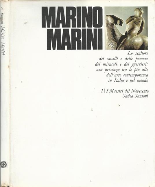 Marino Marini - Alberto Busignani - copertina