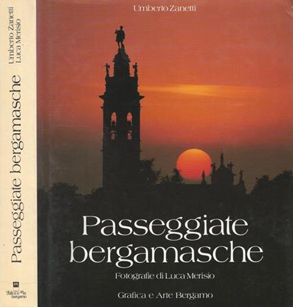 Passeggiate bergamasche - Umberto Zanetti - copertina