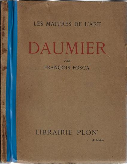 Daumier - François Fosca - copertina