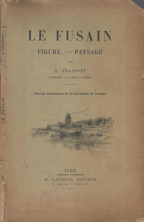 Le Fusain. Figure - Paysage - G. Fraipont - copertina