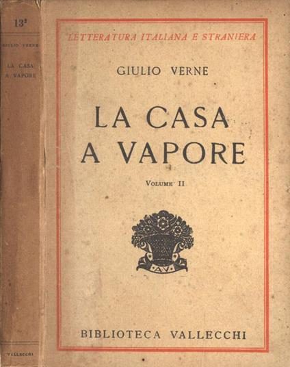 La casa a vapore Vol. II - Jules Verne - copertina