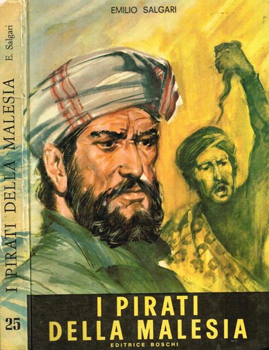 I pirati della Malesia - Emilio Salgari - copertina