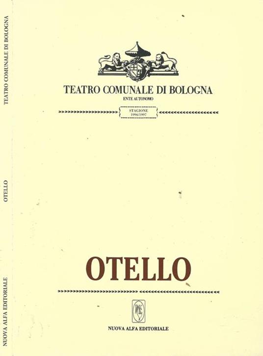 Otello - Silvia Camerini - copertina