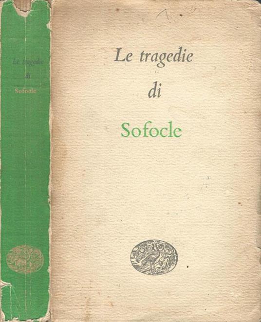 Le tragedie - Sofocle - copertina