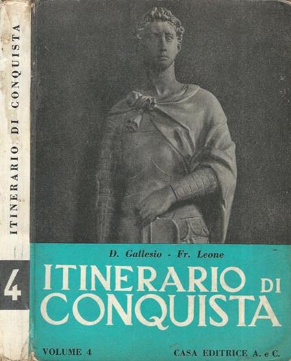 Itinerario di conquista - D. Gallesio - copertina