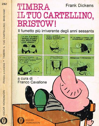 Timbra il tuo cartellino, Bristow! - Frank Dickens - copertina