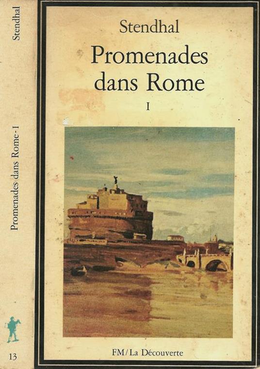 Promenades dans Rome - Stendhal - copertina