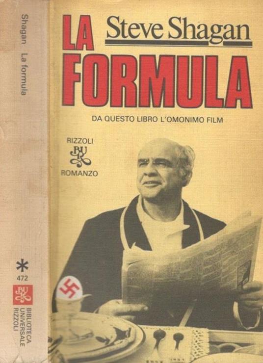 La formula - Steve Shagan - copertina