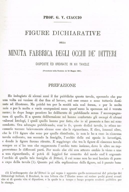 Figure dichiarative della minuta fabbrica degli occhi de'Ditteri disposte ed ordinate in dodici tavole - copertina