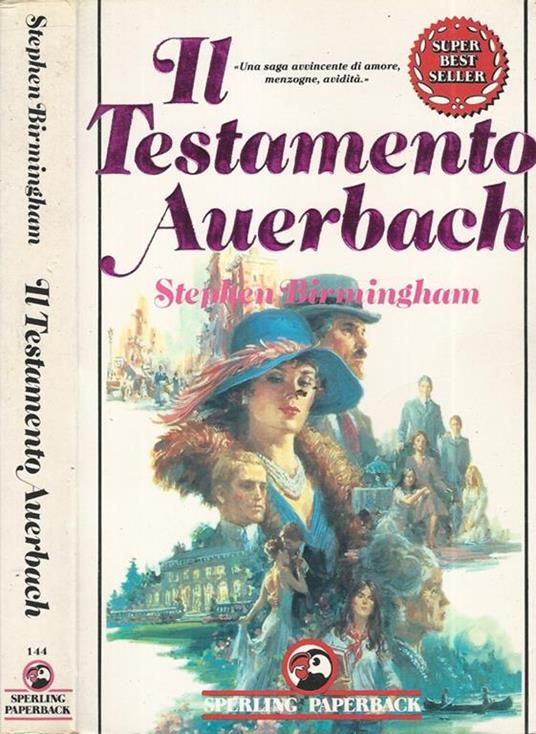 Il testamento Auerbach - Stephen Birmingham - copertina