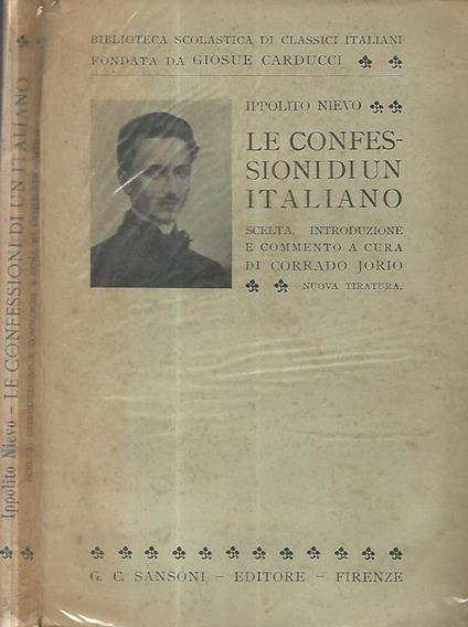 Le confessioni di un italiano - Ippolito Nievo - copertina