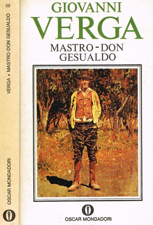Mastro-Don Gesualdo - Giovanni Verga - copertina