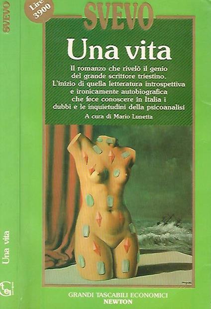 Una vita - Italo Svevo - copertina