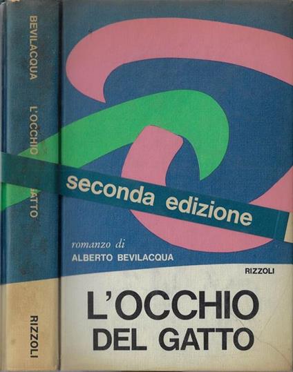 L' occhio del gatto - Alberto Bevilacqua - copertina