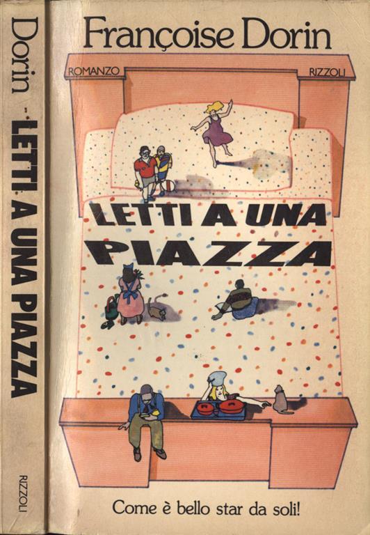 Letti a una piazza - Françoise Dorin - copertina