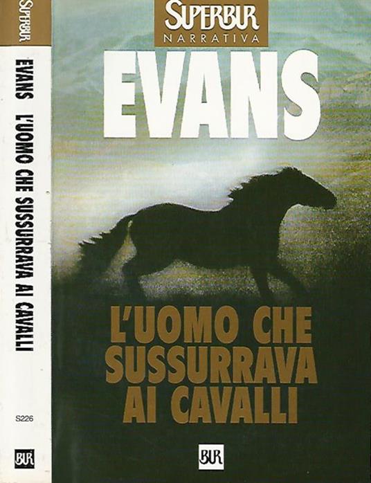 L' uomo che sussurrava ai cavalli - Nicholas Evans - copertina