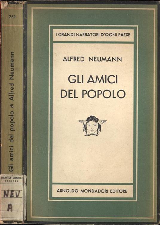 Gli amici del popolo - Alfred Neumann - copertina