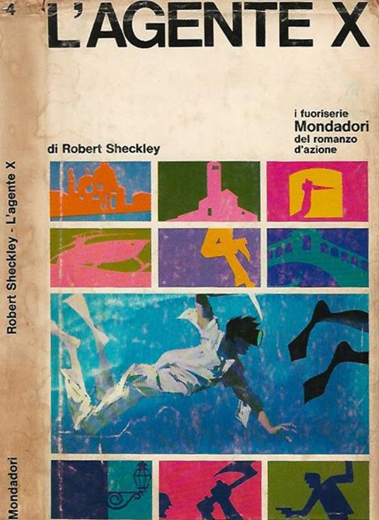 L' agente X - Robert Sheckley - copertina