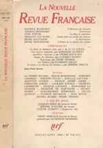 La nouvelle revue francaise. juillet-aout 1980, n. 330-331