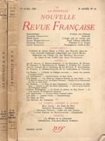 La nouvelle revue francaise. 1954, nn. 16-23