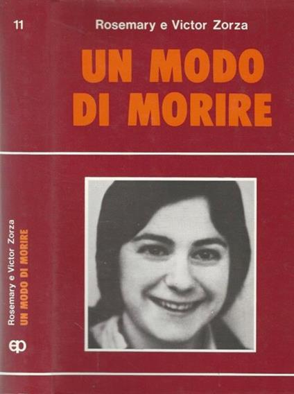 Un modo di morire - Rosemary Zorza - copertina