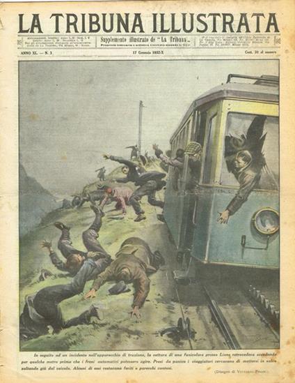 La Tribuna Illustrata. Anno XL n.3, 17 gennaio 1932 - copertina