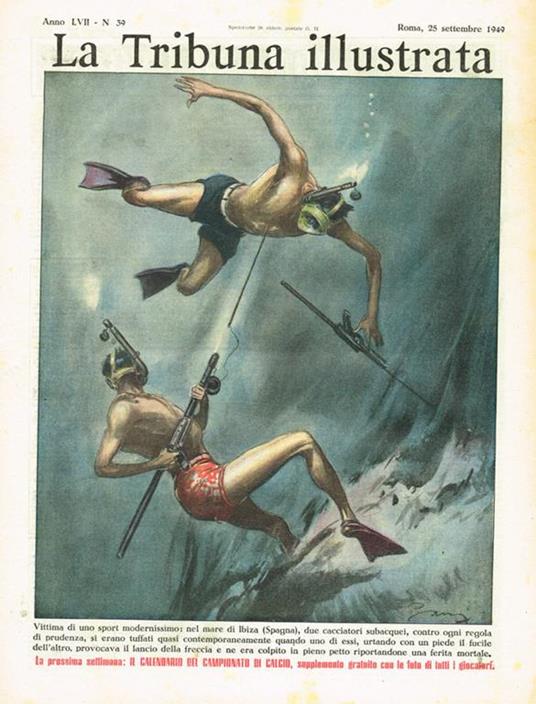 La Tribuna Illustrata. Anno LVII n.39, 25 settembre 1949 - copertina