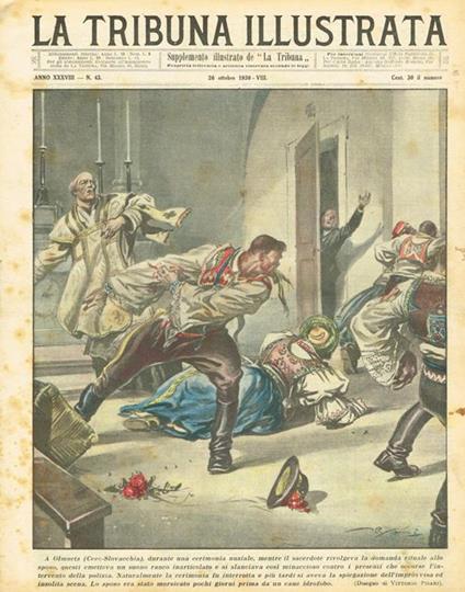 La Tribuna Illustrata. Anno XXXVIII n.43, 26 ottobre 1930 - copertina