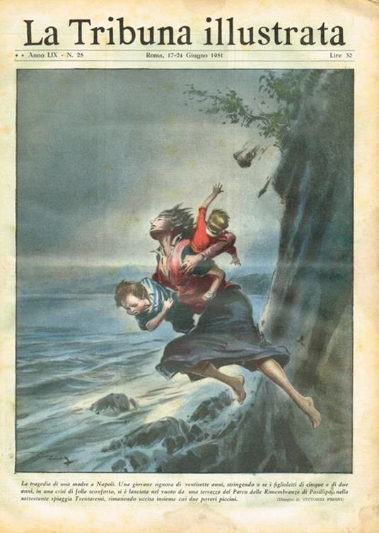 La tribuna Illustrata. Anno LIX n.25, 1951 - copertina