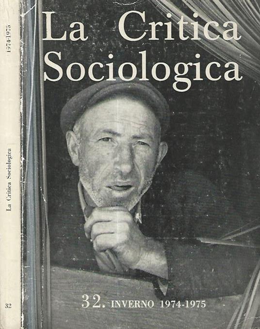 La critica sociologica num. 32 - copertina