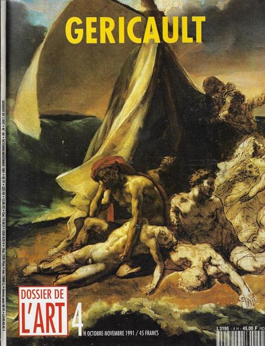 Dossier de l'art Anno 1991 N° 4. Gericault - Jeanne Faton-Boyance - copertina