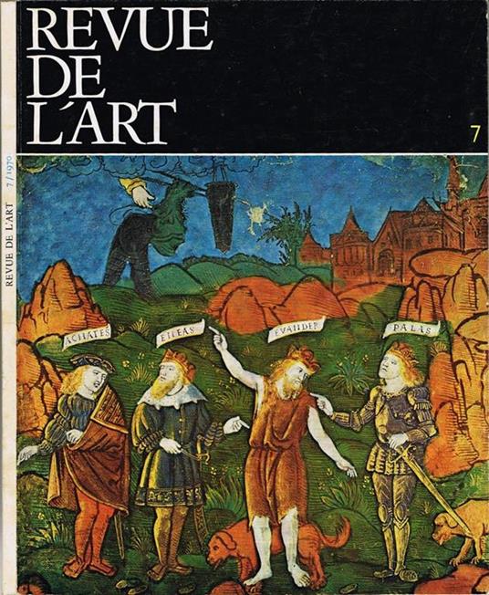 Revue de l'Art. 1970 - copertina