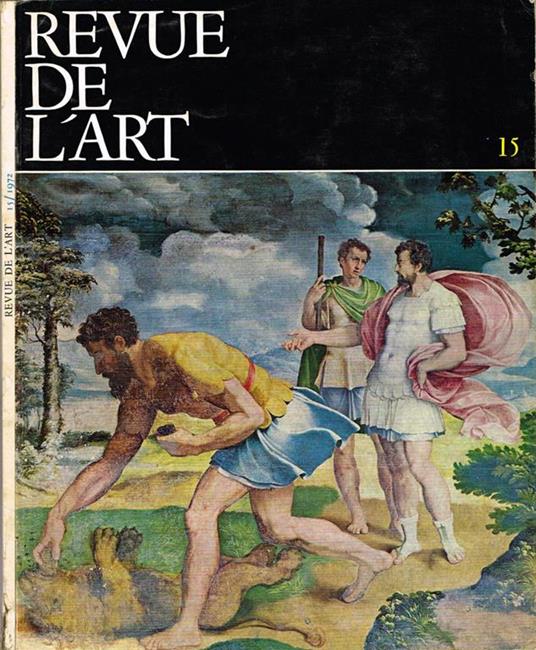 Revue de l'Art. 1972 - copertina