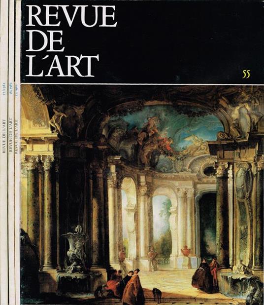 Revue de l'Art. 1982 - copertina