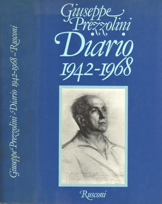 Diario. 1942-1968 - Giuseppe Prezzolini - copertina