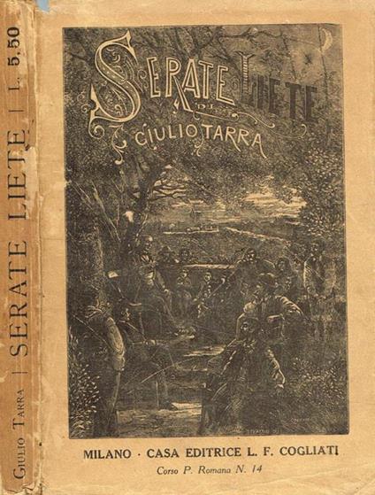 Serate liete. Novelle e poesie dilettevoli educative - Giulio Tarra - copertina