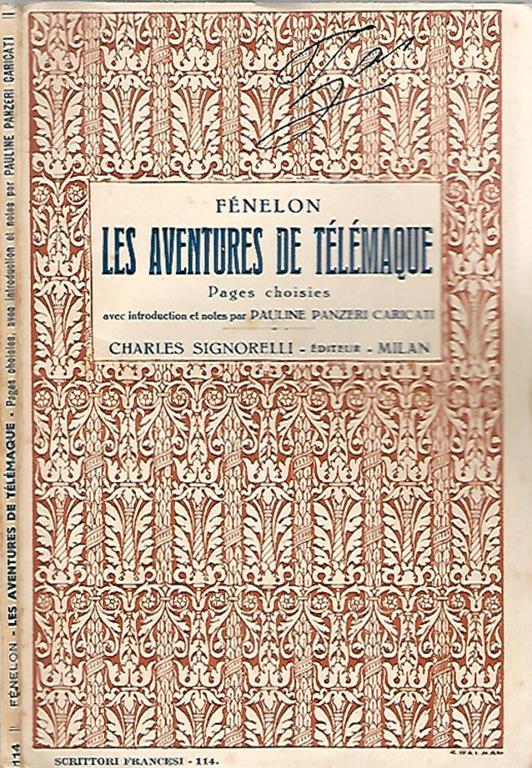 Les aventures de Télémaque - copertina